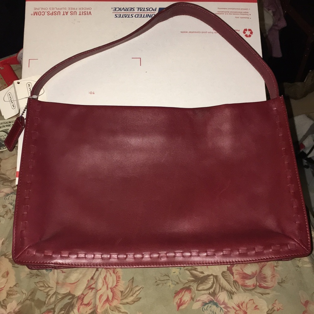 Coach vintage leather pocketbook